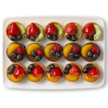 Fresh Fruit Tart Platter Small 15-Count