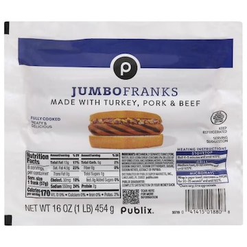 Publix Franks, Jumbo