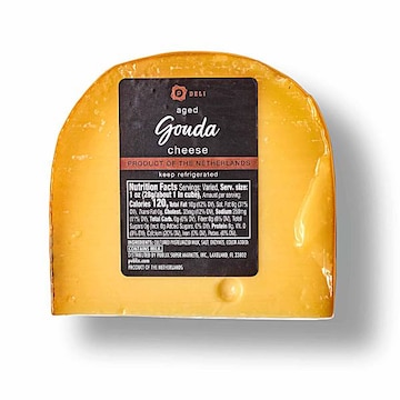 Publix Deli Dutch Gouda Cheese, Imported, Aged