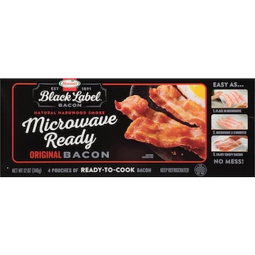 HORMEL BLACK LABEL Black Label Bacon, Original, Microwave Ready