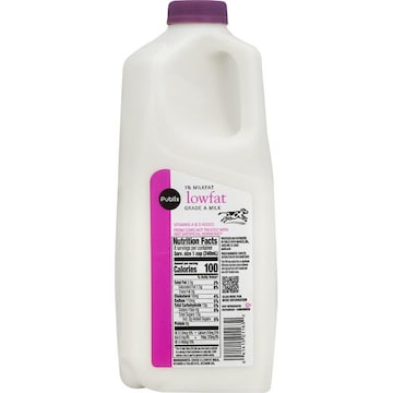 Publix Milk, Lowfat, 1% Milkfat