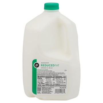 Publix Milk, Reduced Fat, 2% Milkfat