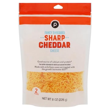 Publix Sharp Cheddar Fancy, Shredded Cheese