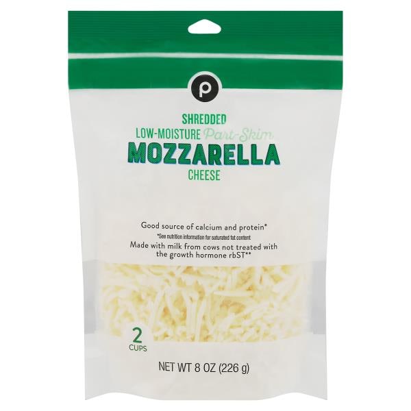 Publix Mozzarella Low Moisture Part Skim, Shredded Cheese | Publix ...