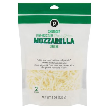 Publix Mozzarella Low Moisture Part Skim, Shredded Cheese