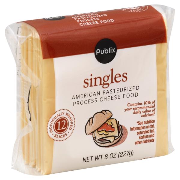 Publix American, Cheese Singles Publix Super Markets