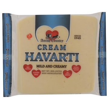 Amish Country Cheese, Cream Havarti, Mild and Creamy
