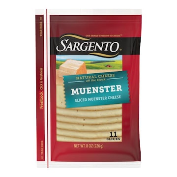 Sargento Sargento® Sliced Muenster Natural Cheese, 11 Slices