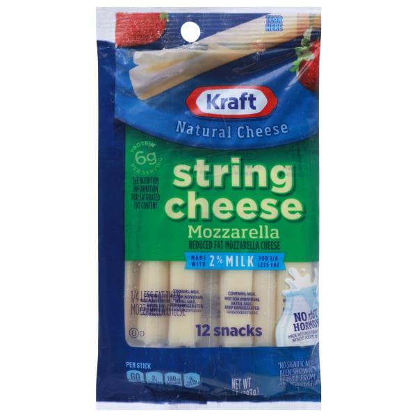 Polly O String Cheese Reduced Fat Mozzarella Publix Super Markets 0226