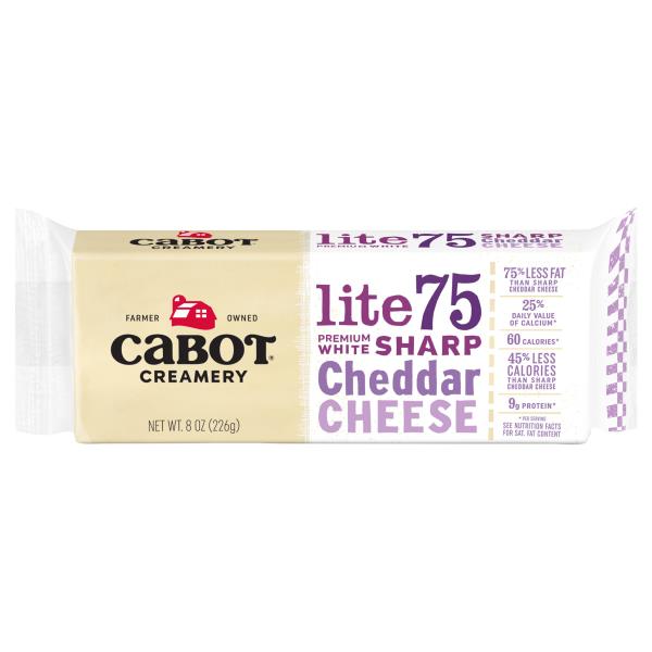 CABOT Lite75 Sharp Cheddar Cheese | Publix Super Markets