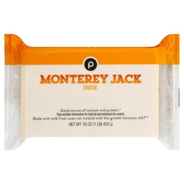 Publix Monterey Jack, Chunk Cheese