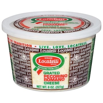 Locatelli Cheese, Grated, Pecorino Romano