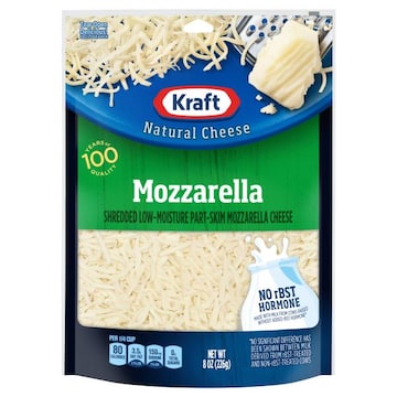 Kraft Low-Moisture Part-Skim Mozzarella Shredded Cheese