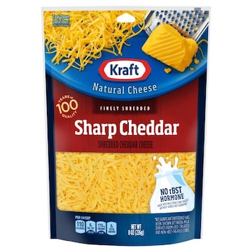 Kraft Finely Shredded Sharp Cheddar Cheese