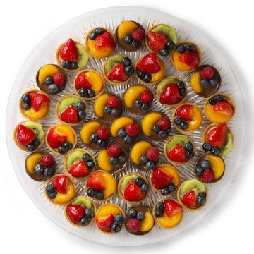Fresh Fruit Tart Platter Large 37-Count