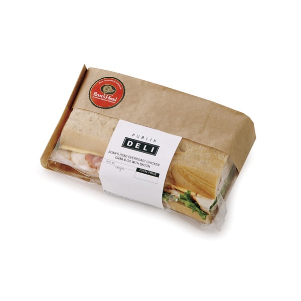 Boar's Head Grab and Go Sandwich, EverRoast with Bacon Publix Super