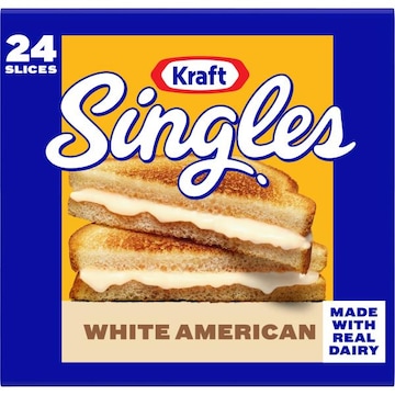 Kraft White American Cheese Slices