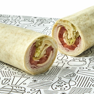 Publix Ham and Turkey Wrap