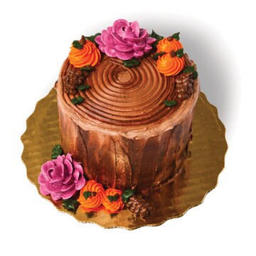 Mini Stump Vanilla Buttercream Cake