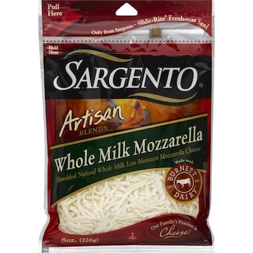 Sargento Artisan Blends Shredded Cheese, Whole Milk Mozzarella