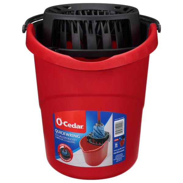 O-Cedar Bucket, Quickwring, 2.5 Gallon | Publix Super Markets