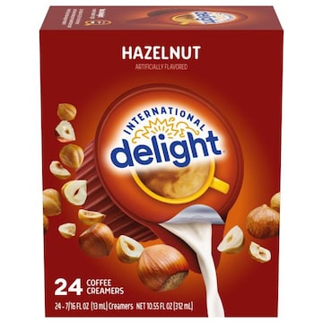 International Delight Hazelnut Coffee Creamers