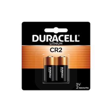 Duracell CR2 3V Lithium Battery, 2/Pack