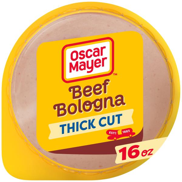 Oscar Mayer Thick Cut Beef Bologna Sliced Lunch Meat Publix Super Markets