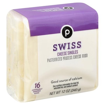 Publix Swiss, Cheese Singles