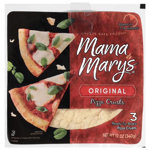 Mama Mary's Ready-To-Bake Original Pizza Crusts | Publix Super Markets