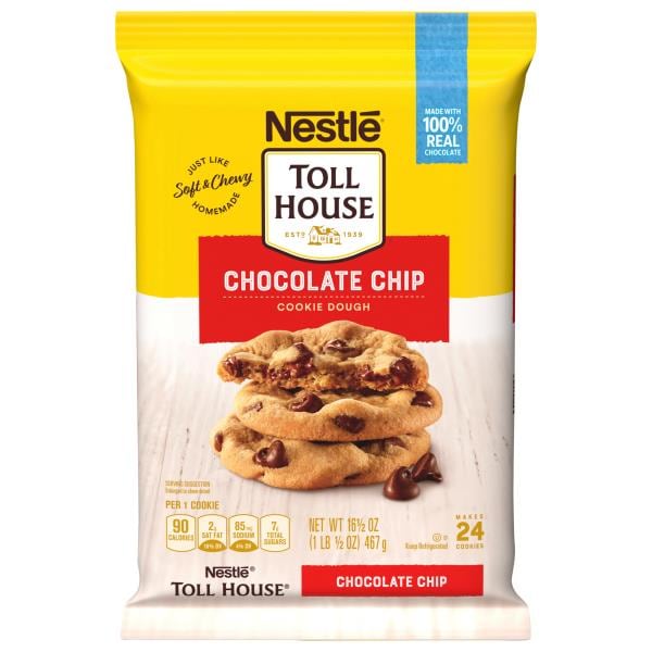 Toll House Cookie Dough, Chocolate Chip | Publix Super Markets