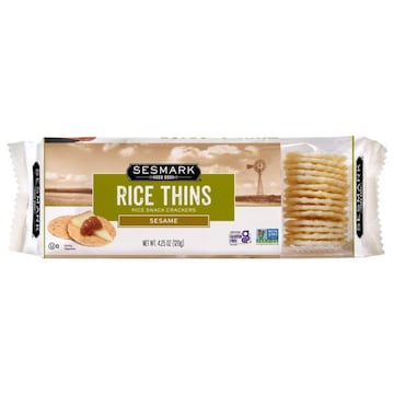 Sesmark Rice Thins, Sesame
