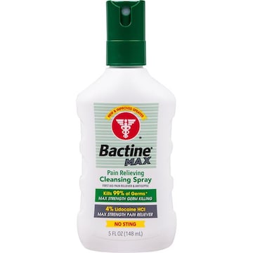 Bactine Max Cleansing Spray, Pain Relieving