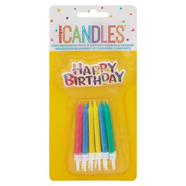 Unique Cake Decoration/Candles, Happy Birthday | Publix Super Markets