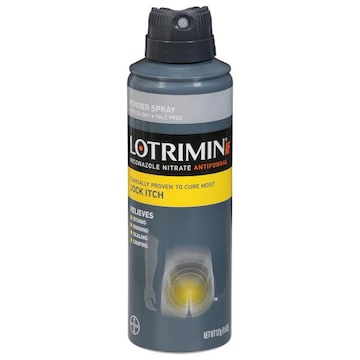 Lotrimin AF Jock Itch Miconazole Nitrate Antifungal Powder Spray
