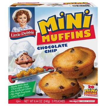Little Debbie Chocolate Chip Mini Muffins