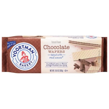 Voortman Bakery Wafers, Chocolate