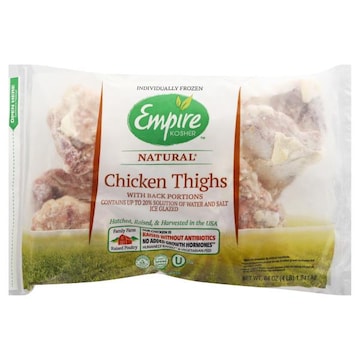 Empire Kosher Chicken Thighs, Natural