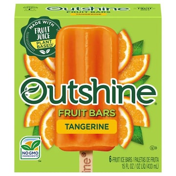 Outshine Fruit Ice Bars, Tangerine