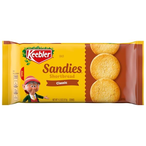 Keebler Sandies Cookies, Shortbread, Classic Publix Super Markets