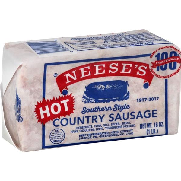 Neeses Country Sausage, Hot, Southern Style | Publix Super Markets