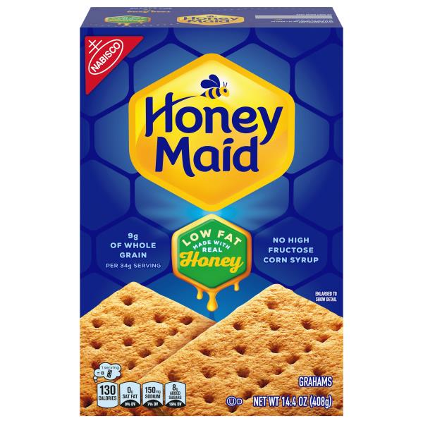 Honey Maid Honey Maid Low Fat Honey Graham Crackers, 14.4 oz Publix