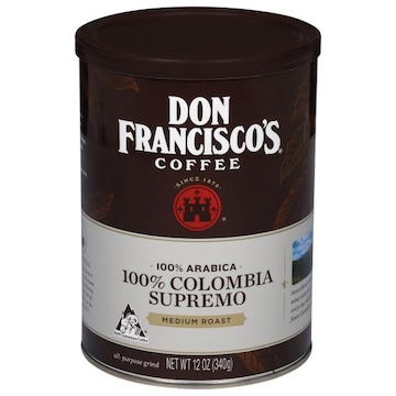 Don Francisco's Coffee, 100% Arabica, Medium Roast, 100% Colombia Supremo