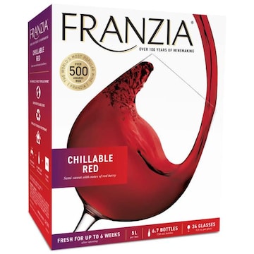 Franzia Chillable Red House Favorites Blend Wine Box