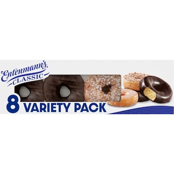 Entenmann's Assorted Donuts, 8 count, 16.8 oz