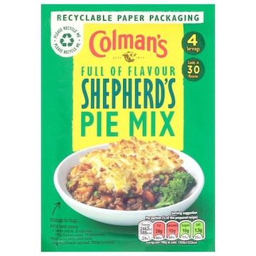 Colman's Pie Mix, Shepherd's