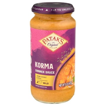 Patak's Korma Mild Simmer Sauce