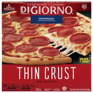 DiGiorno Pizza, Thin Crust, Pepperoni, Original