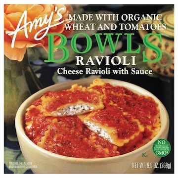 Amy's Bowls Amy’s Frozen Bowls, Cheese Ravioli with Sauce, 9.5 oz.