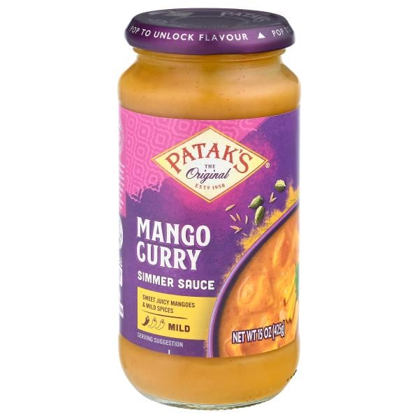 Patak's SImmer Sauce, Mango Curry, Mild Publix Super Markets